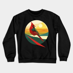 Cardinal Bird Inspired Wardrobe Crewneck Sweatshirt